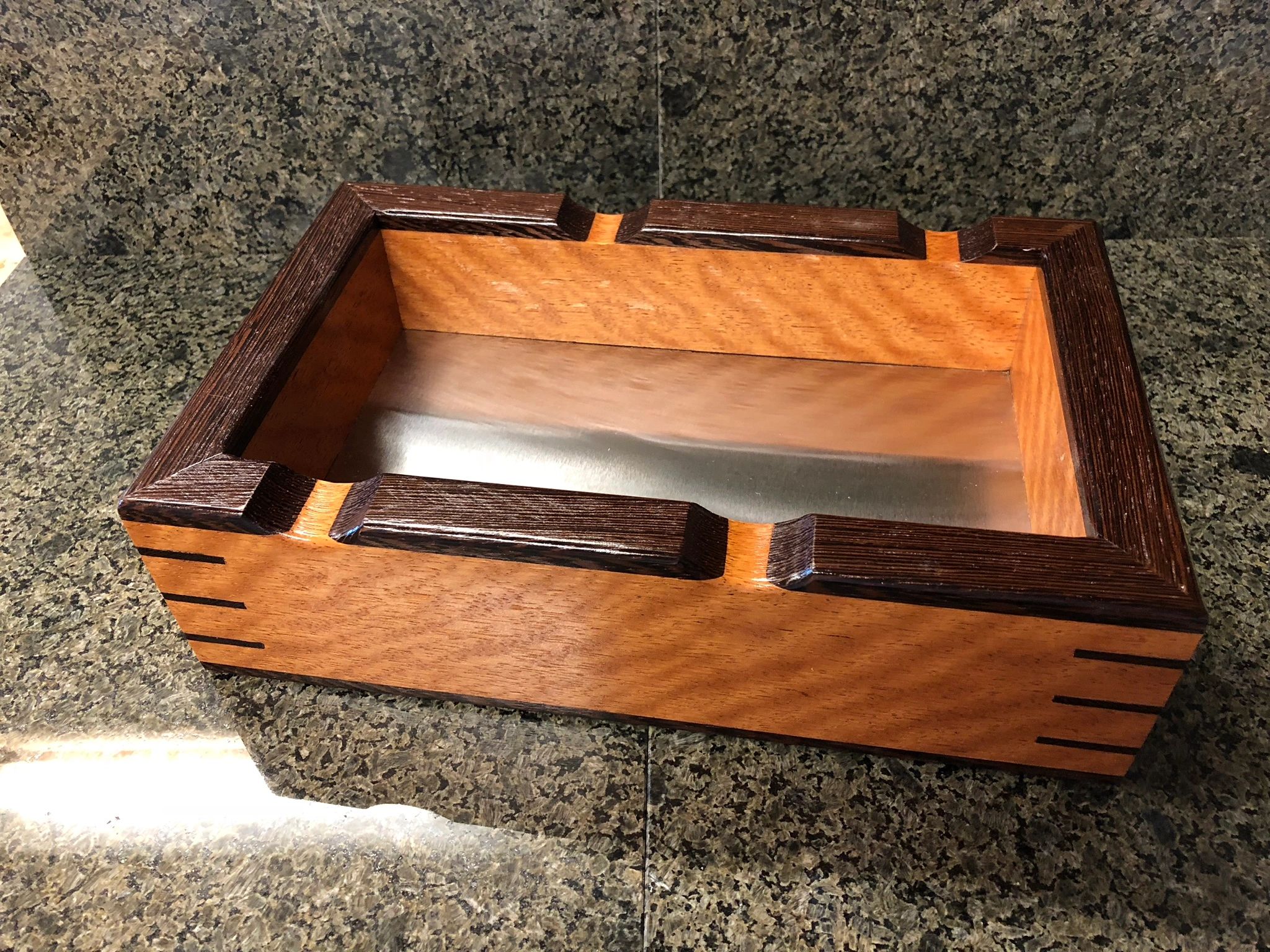 Custom cigar ashtray